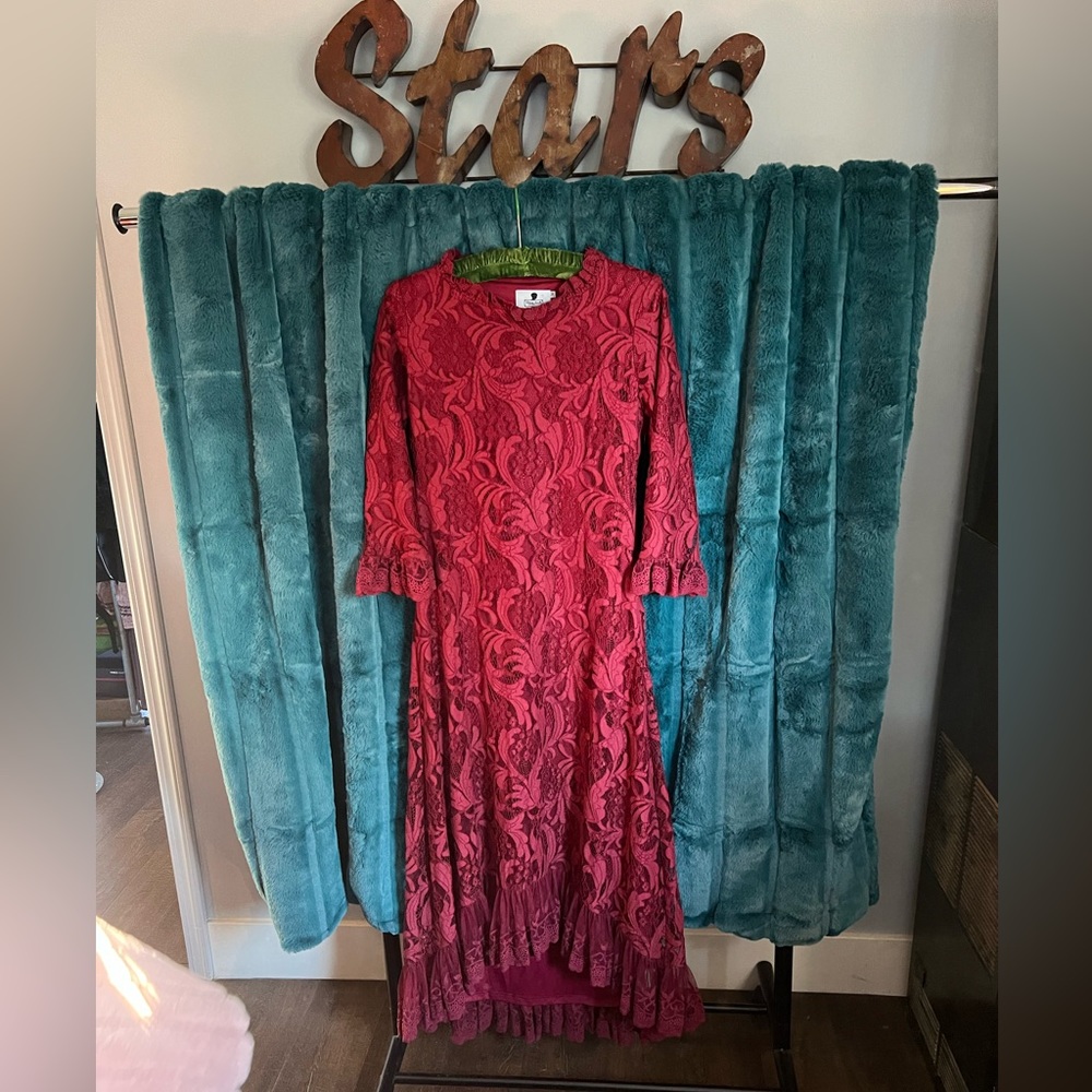 Red Lace Dress